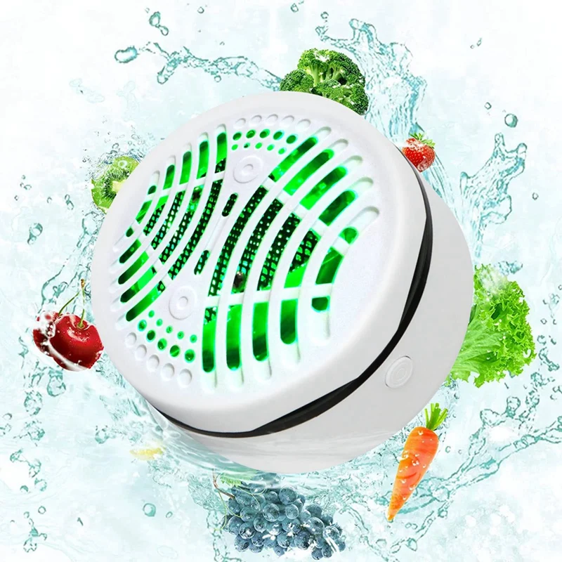 

Fruit And Vegetable Wash Machine, Fruit Cleaner Purifier With Wireless Charging For Fruits,