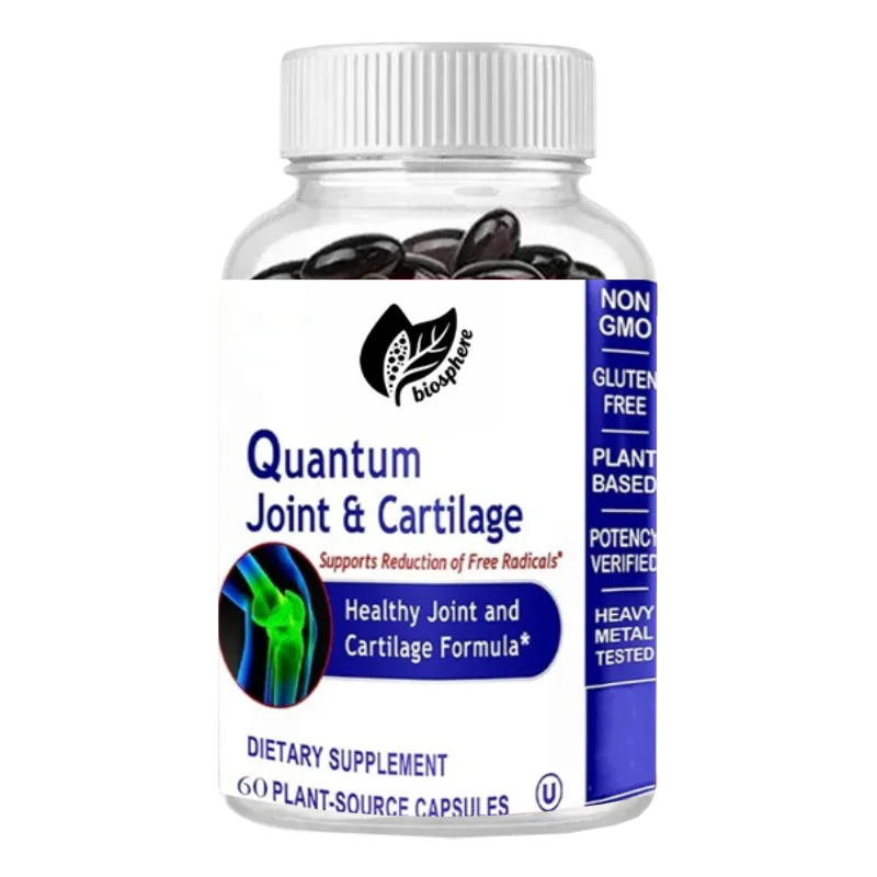 

Добавка для поддержки хряща — мобильность суставов и здоровье мышц, без глютена, растительно сорванная, без ГМО