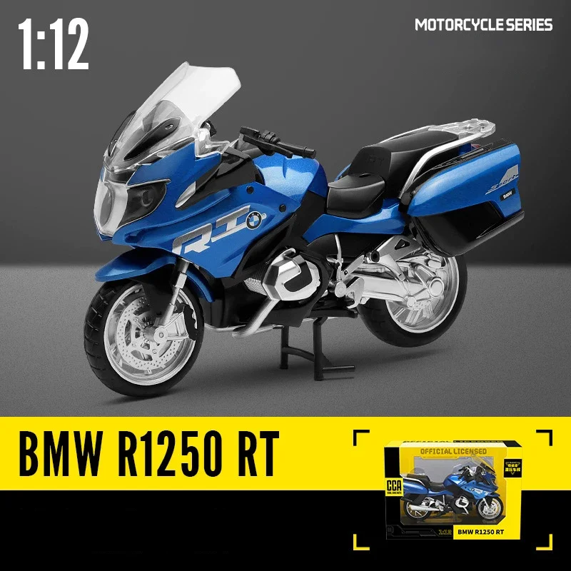 CCA 1/12 BMW R1250RT Motorcycle Model Toy Vehicle Collection Autobike Shork-Absorber Off Road Autocycle Toys CarCollect Ornament