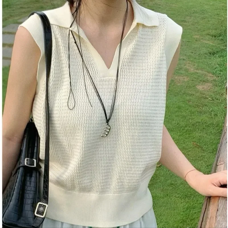 Niche design woven long pendant necklace simple temperament design necklace high-end versatile autumn and winter sweater