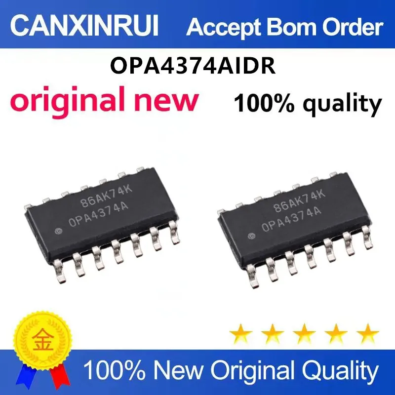 

Original New 100% quality OPA4374A OPA4374AIDR Integrated circuit IC chip