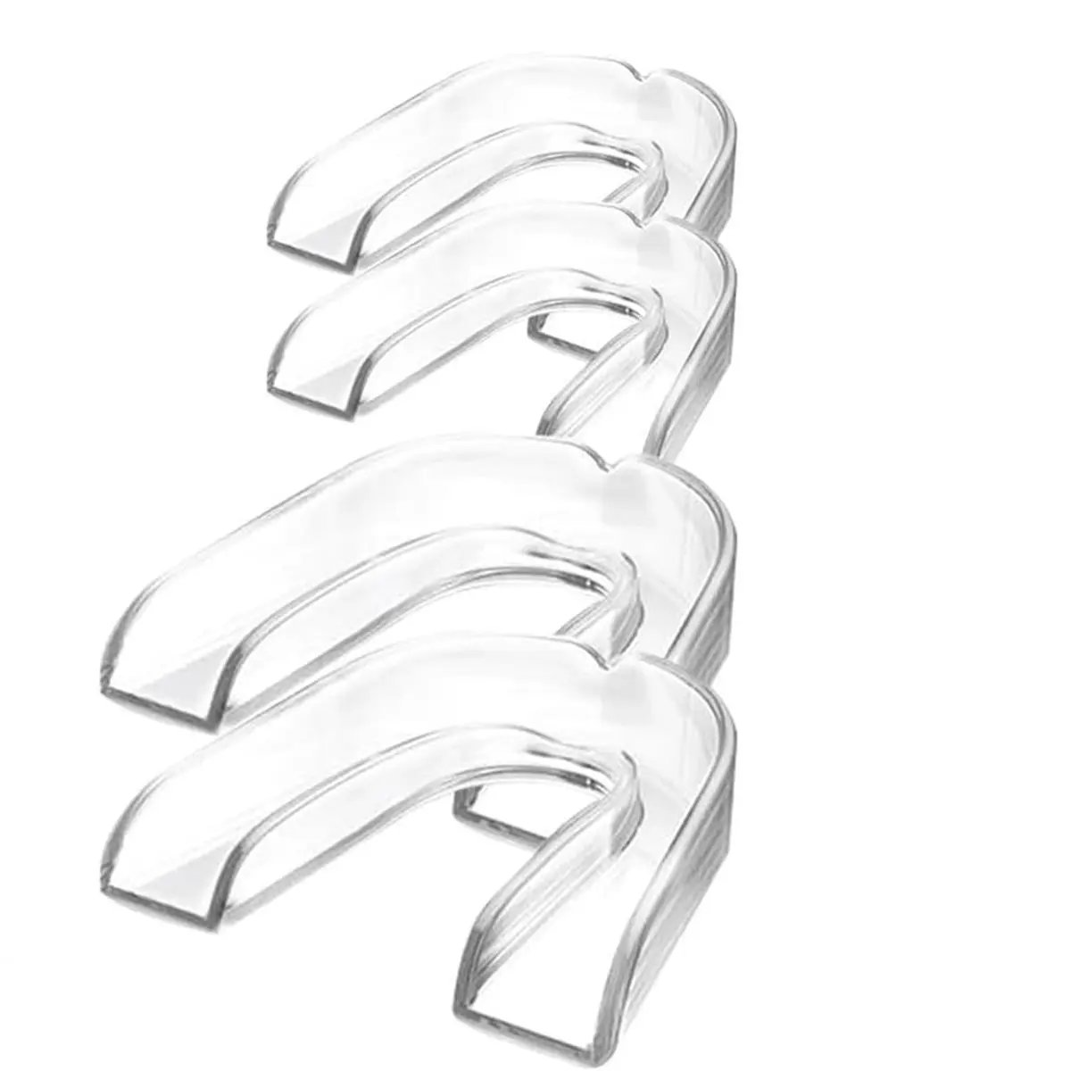 Protector bucal para rechinar los dientes Protector nocturno moldeable personalizado para adultos y niños Paradas de apriete y roncar