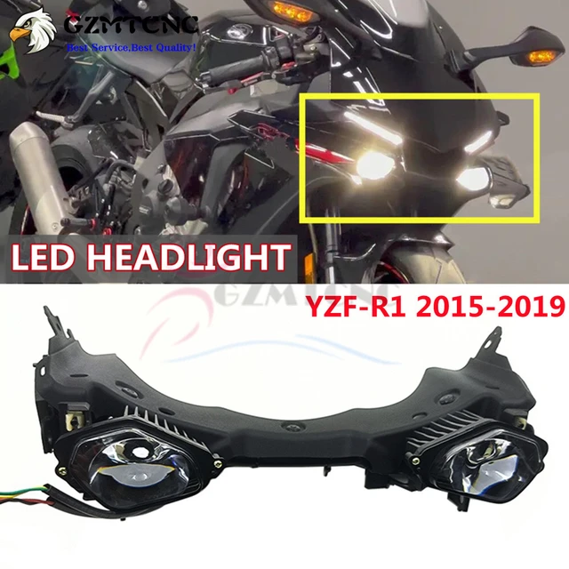 LED Head Light For YAMAHA 2015 - 2019 YZF-R1 R1M R1S Motorcycle 
