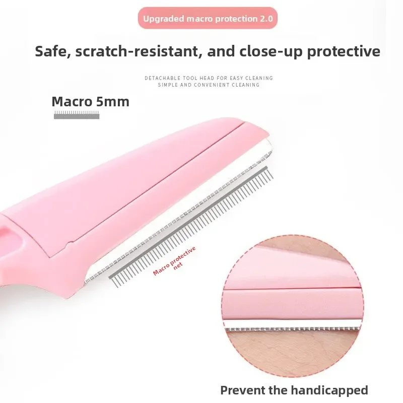 1/3pcs Ladies Pocketknife Eyebrow Profiler Hair Remover Shaper Shaver Facial Epilator Eyebrow Trimmer for Face Grooming