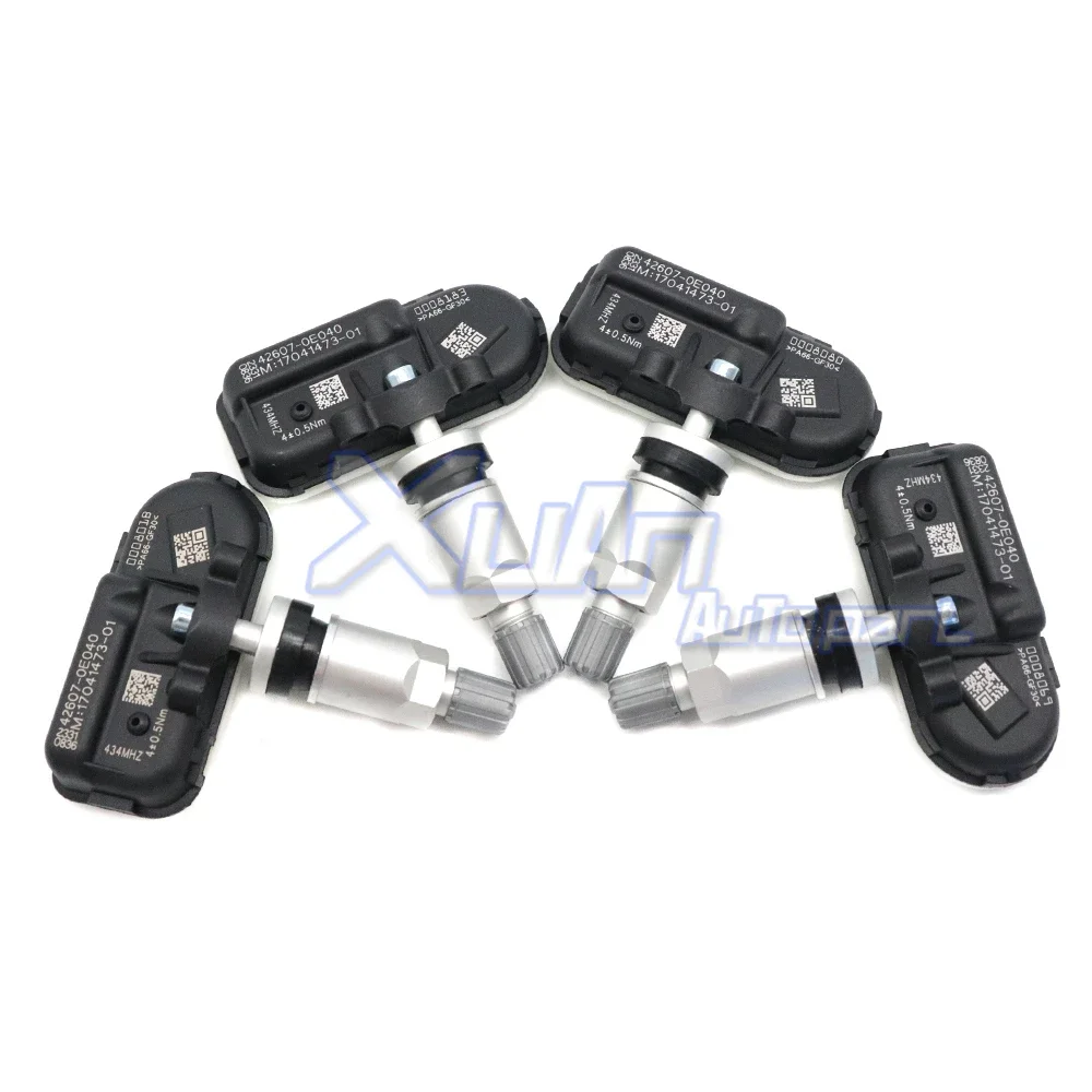 Car New TPMS Tire Tyre Pressure Sensor Monitoring System 42607-0E040 For Toyota Sienna Highlander 2021 434MHz