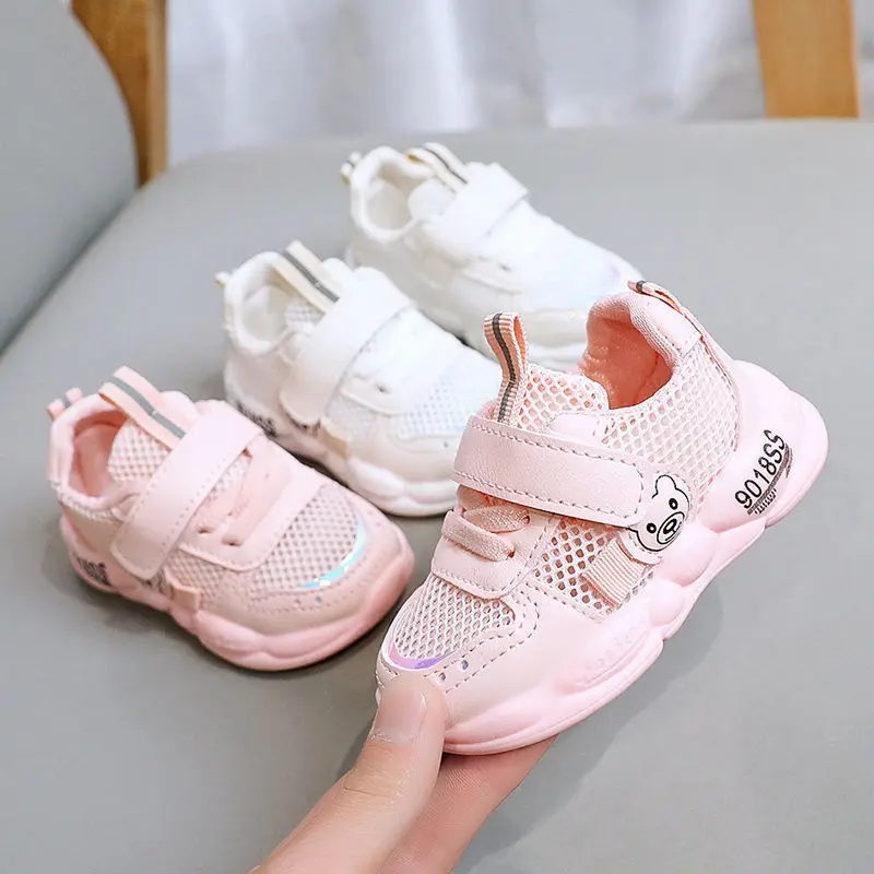 Girls Shoes2025Autumn New Baby Mesh Shoe 0-3Year Old Kids Shoe Boy Sports Shoe Girl Sports Shoes Famous Brand Shoes Girls Shoes