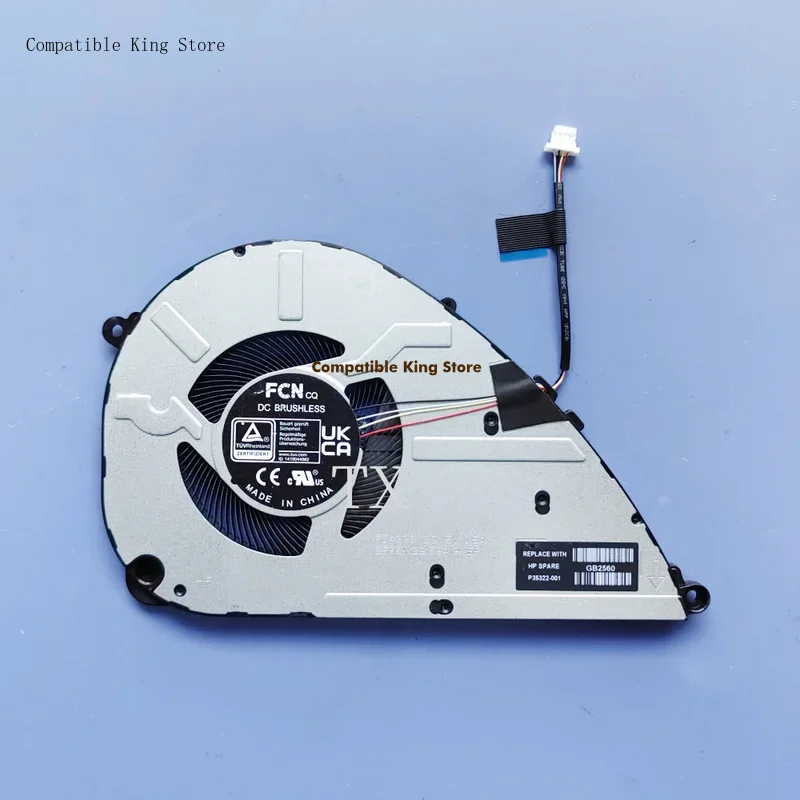 d For New for HP OmniBook 5 Flip14-FP TPN-W169 Fan P35322-001