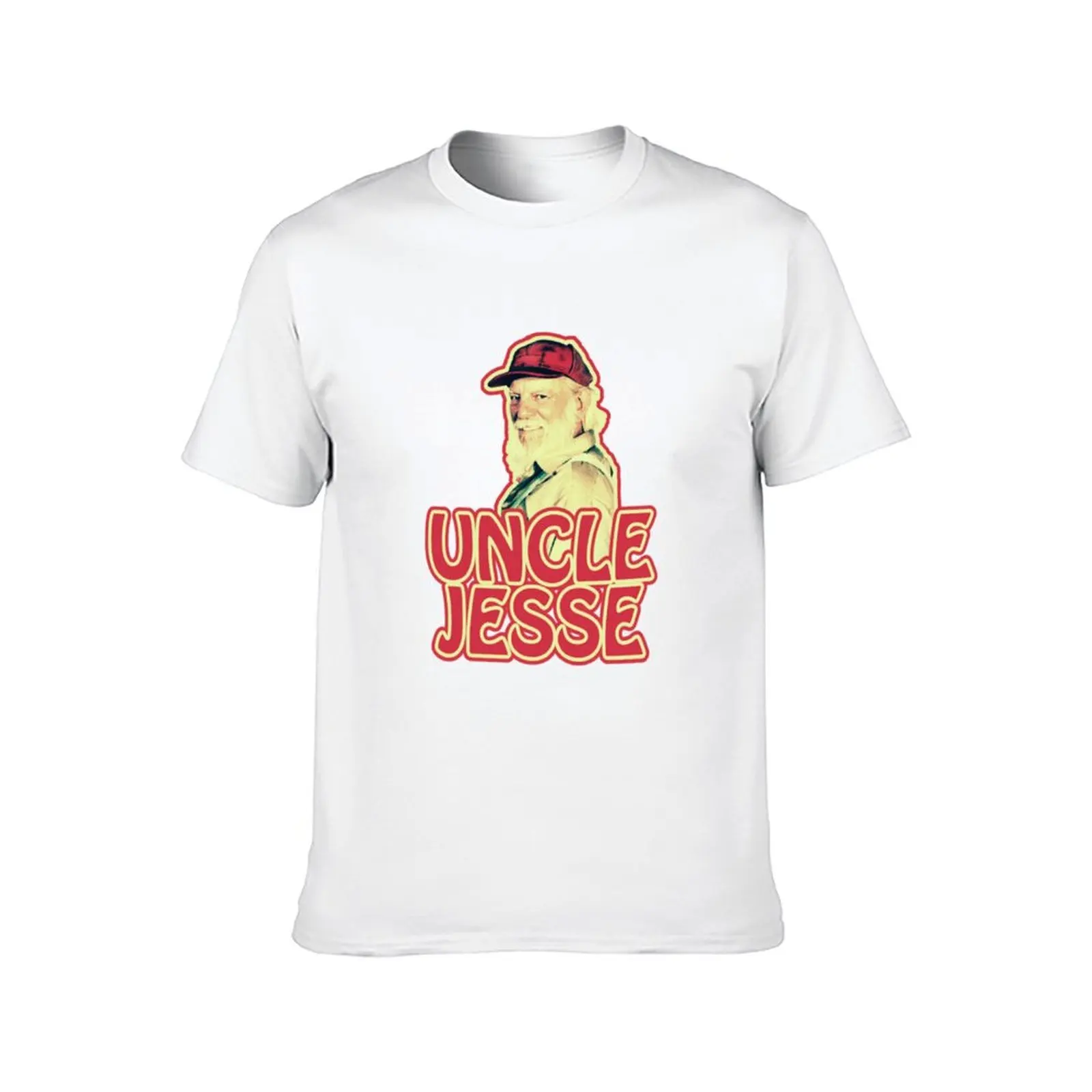 Dukes Of Hazzard Uncle Jesse T-Shirt cotton t shirt man printed t shirts for man t shirts for man pack cotton T-Shirt