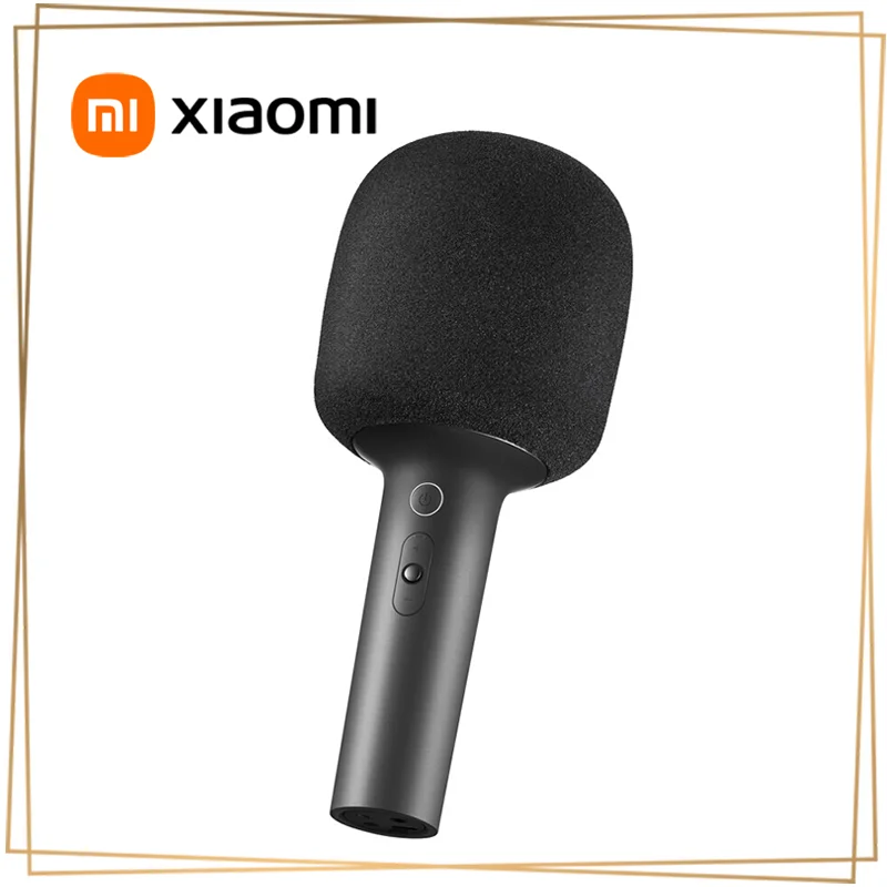 

Беспроводной микрофон K-Song Xiaomi Mijia с шумоподавлением DSP, стереозвуковой эффект, двойной дуэт, домашний КТВ с 9-й группой звука