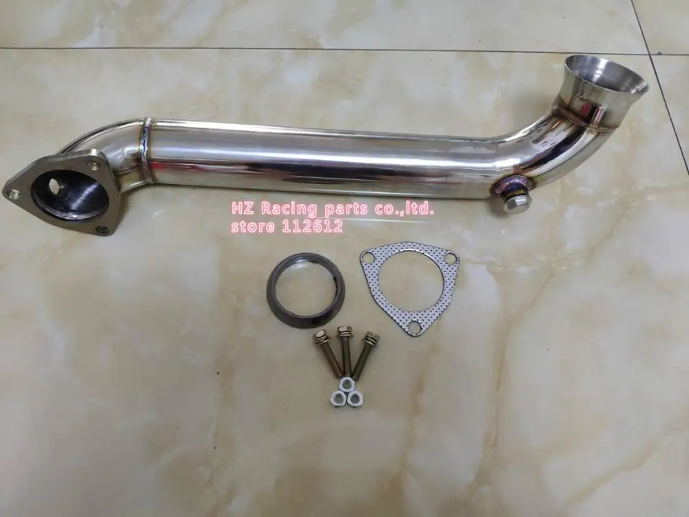 Turbo exhaust pipe for Peugeot 208 gti 2015 TURBO EXHAUST DECAT DOWNPIPE 2.5''