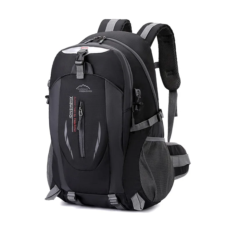 Nesitu Lightweight A4 Large Capacity Laptop Men Women Backpack Schoolbag Hiking Travel Bag Red Black Blue Green Pink Red M301
