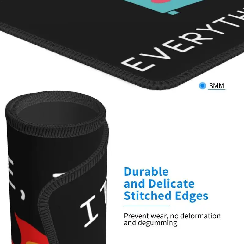 Funny Mouse Pad Gamer Keyboard Mat Desk Accessories Laptop Gaming Computer Table Mousepad Cabinet Pc Mats