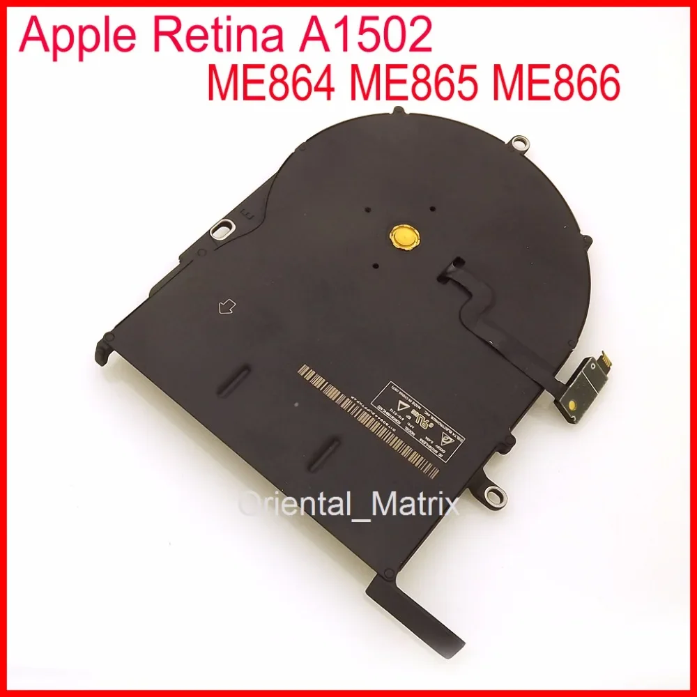 

Free Shipping Original KDE06105HCA02 DC5V 0.4A Cooling Fan For Apple Retina A1502 ME864 ME865 ME866 Cooler Fan