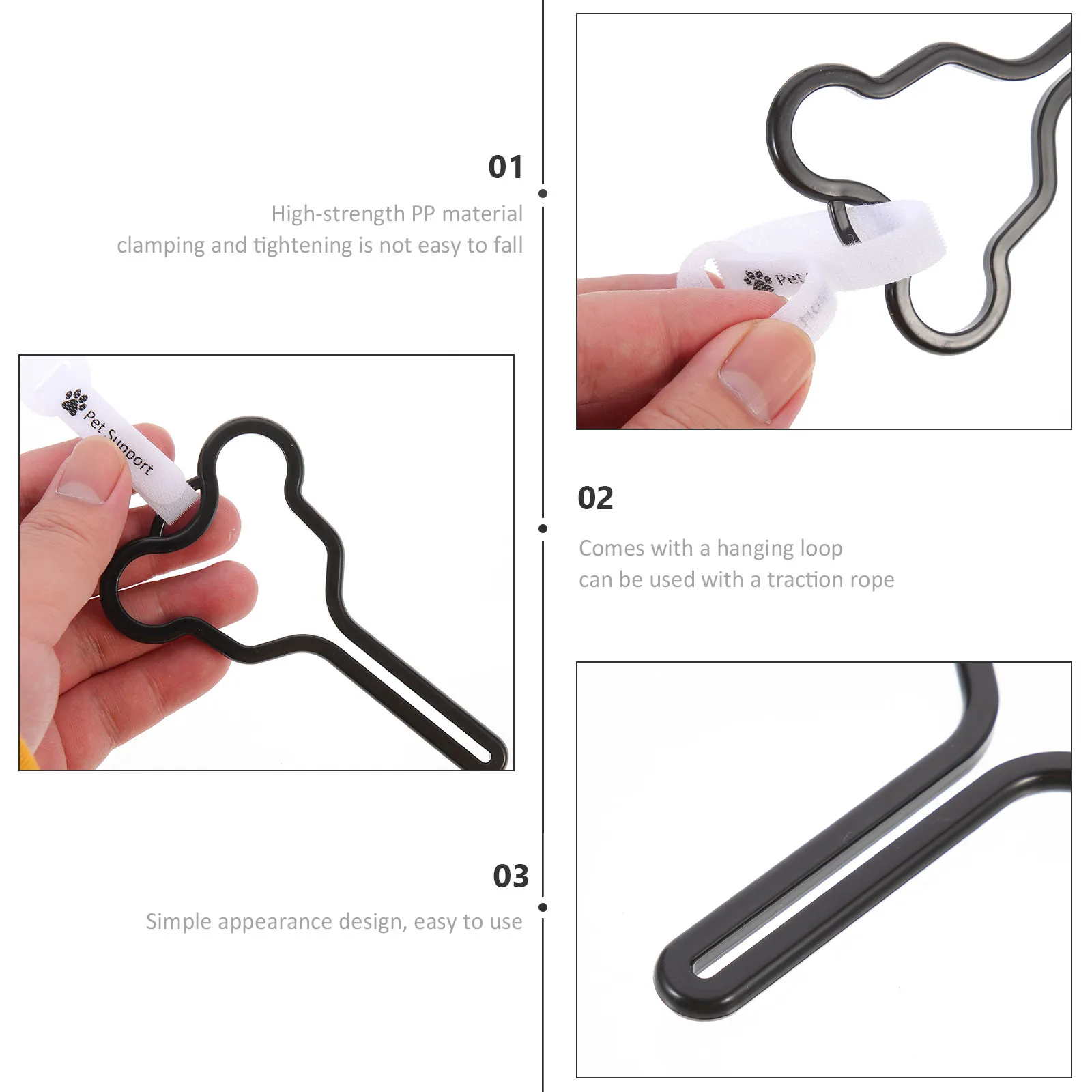 4Pcs Hands Free Waste Bag Holder No Smelly Poop Bags Dog Walking Accessories Poop Bag Holder Dog Walking Supplies