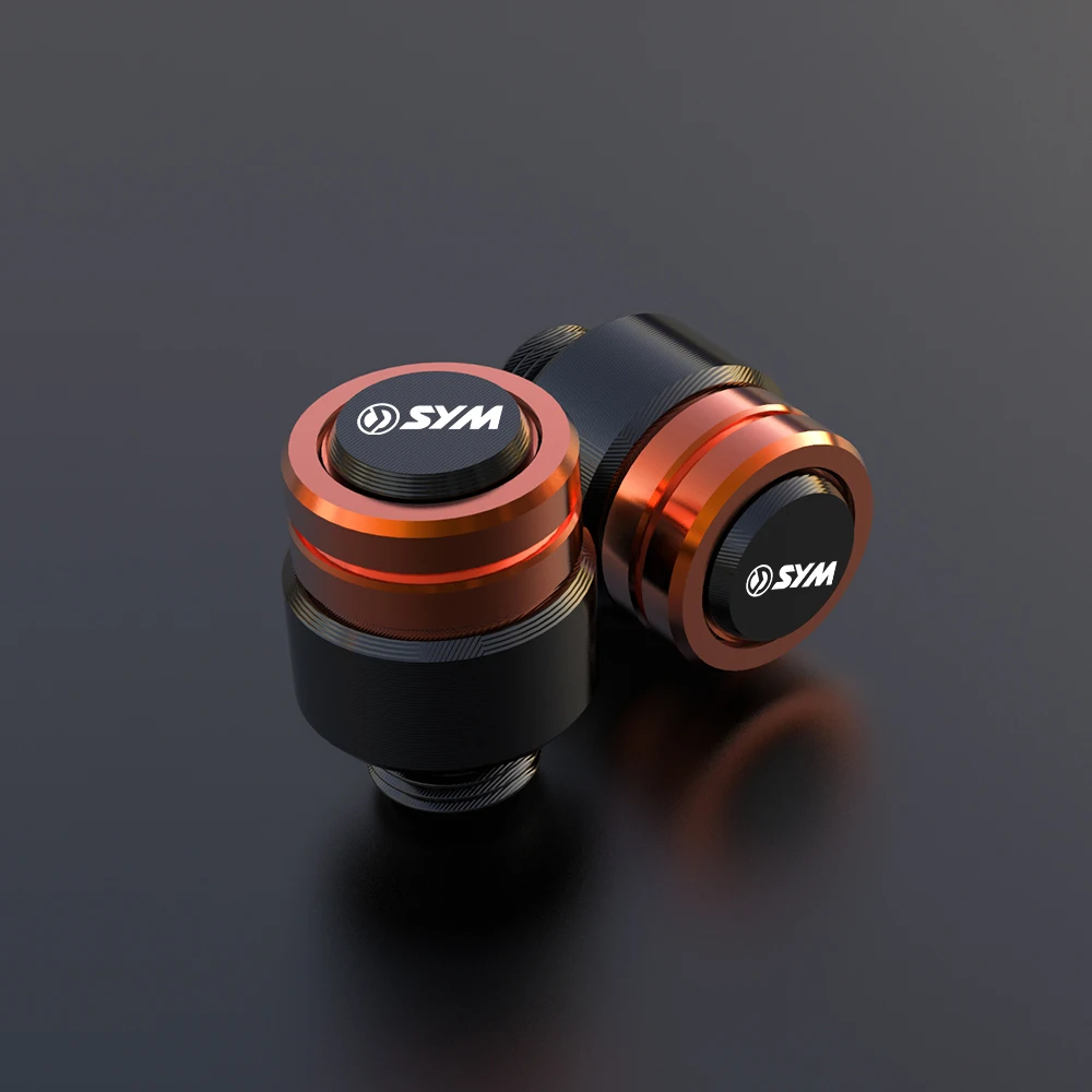 

Motorcycle FOR SYM MAXSYM 400 600i TL500 TL 500 DRG158 FNX150 Rearview Mirror Plug Hole Screw Cap & Tire Valve Stem Caps Cover