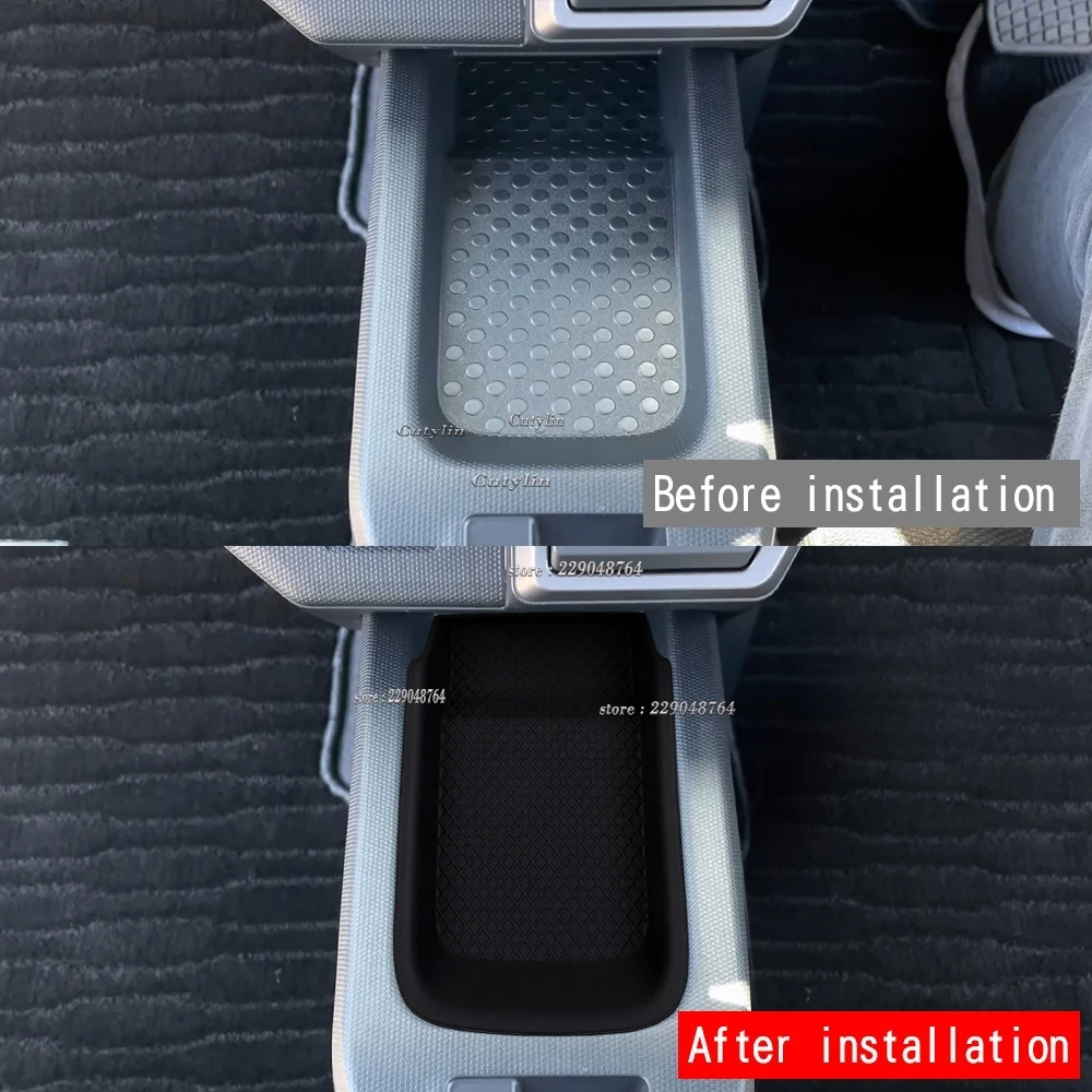 Für DAIHATSU TAFT 2024 2025 Innen Zubehör Silikon Getriebe Shift Panel Wasser Tasse Halter Lagerung Box Getriebe Shift Panel Abdeckung – Detail 18