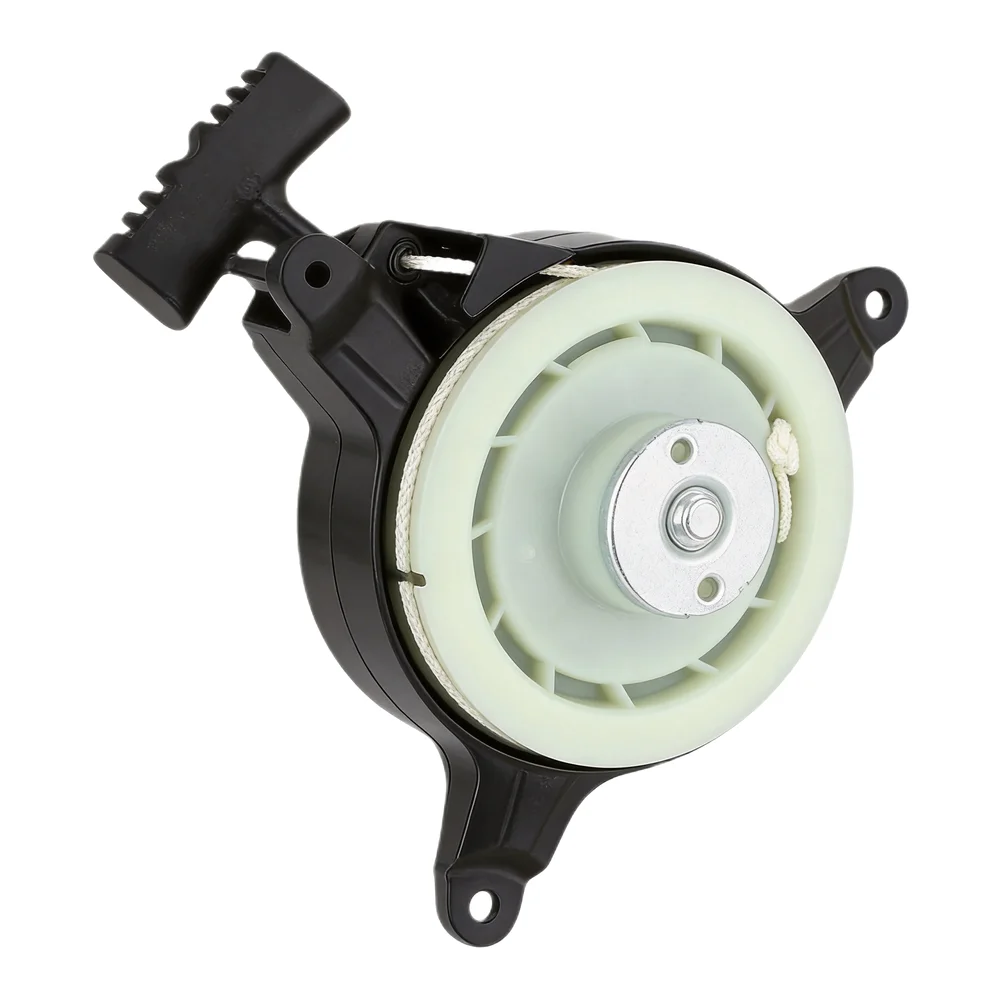 Replacement Pull Starter for GC-PM 46S Lawn Mower Units with 170mm Center to Center Hole Spacing and Stable Base Plate