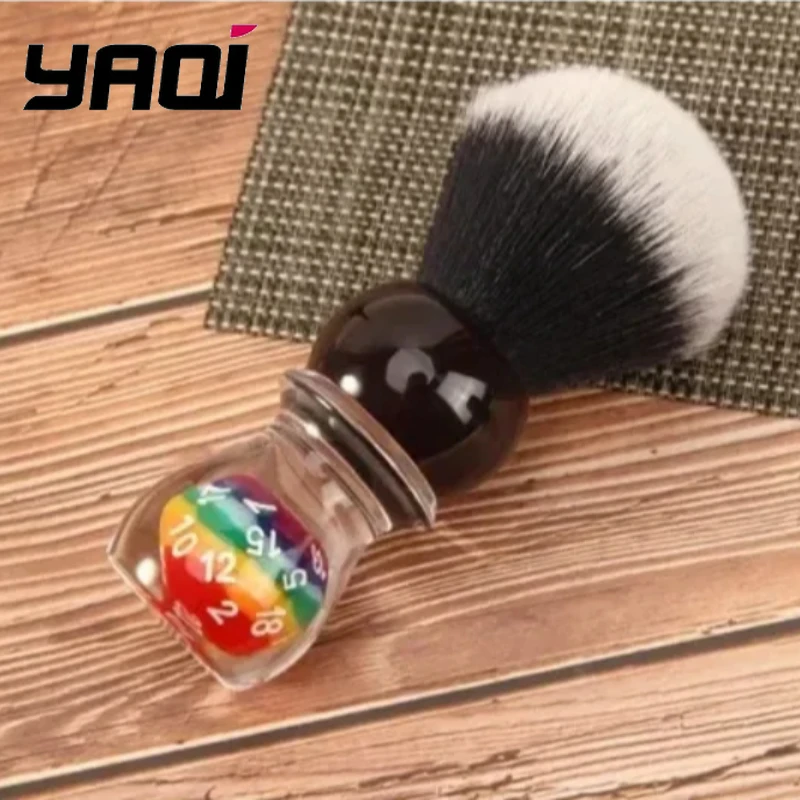 

Мужская кисть для бритья YAQI 26MM Lucky Dice 2026 - Новая высококачественная ретро-кисть для влажного бритья, портативная, для путешествий