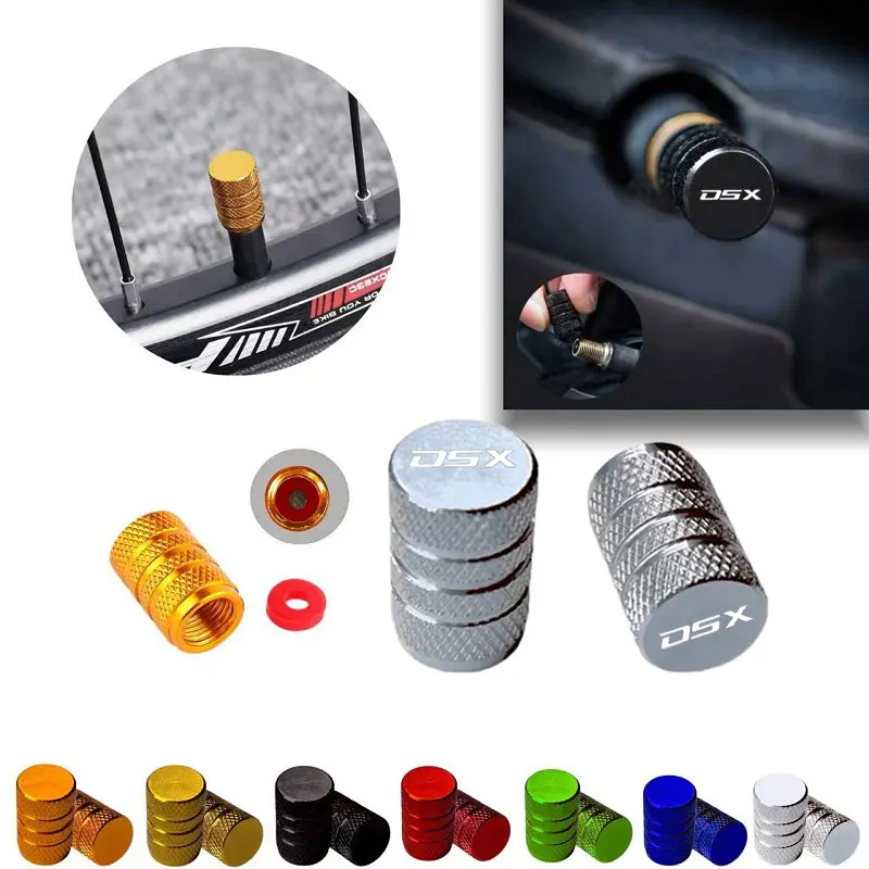 For VOGE Valico DS900X DS525X DSX 900 DSX 525 DSX900 DSX525 Motorcycle Universal CNC Aluminum Tire Valve Caps
