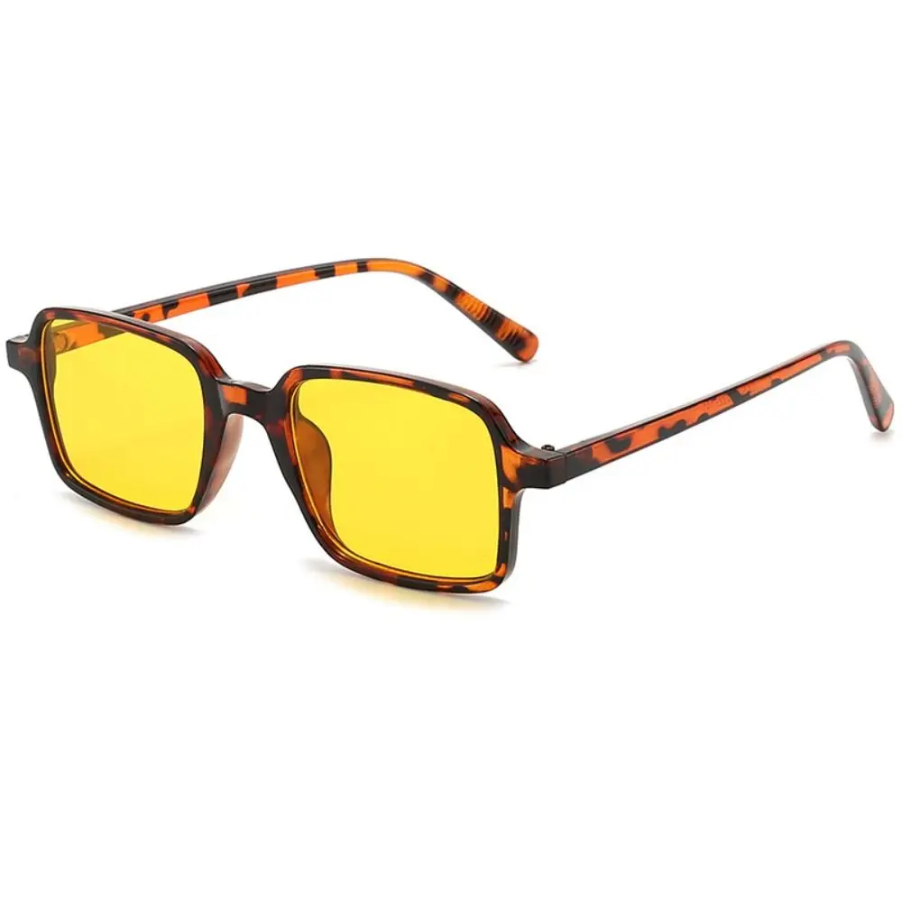 

Punk PC Frame Sunglasses UV375 Street Photos Decoration Black Shades Glasses Sun-Protective Outdoor Accessories Driving Glasses