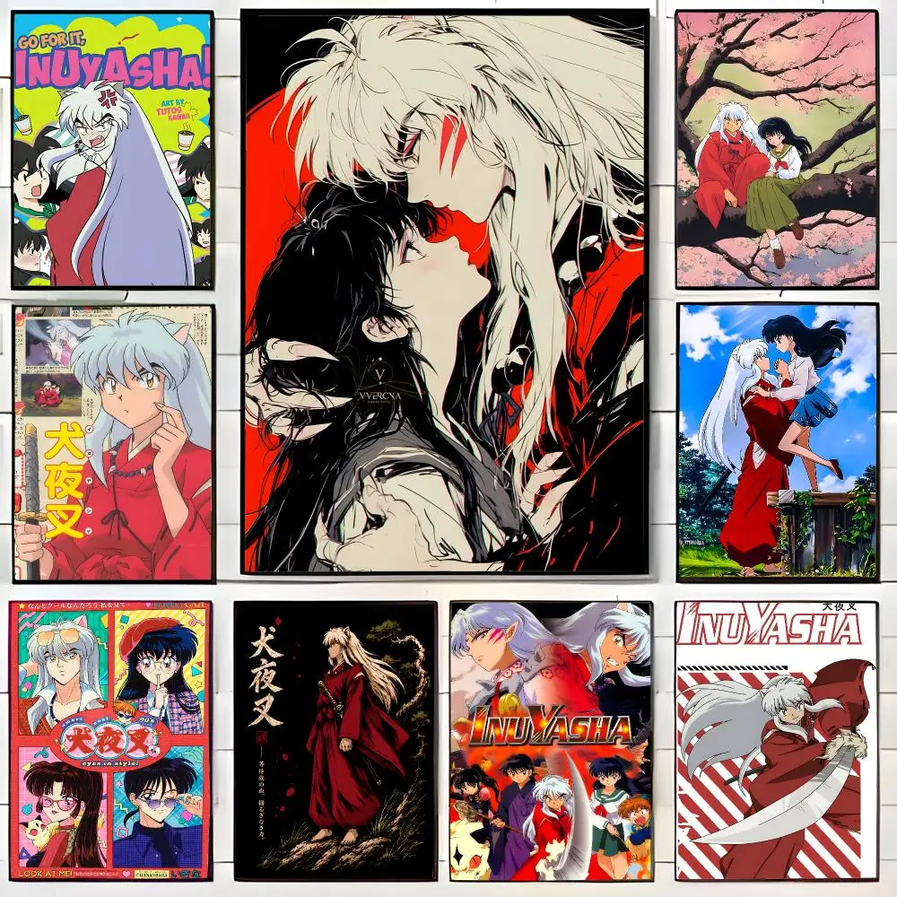 Inuyasha Poster Wall Art Print Decorative Mural Home Decor Gift Unframed