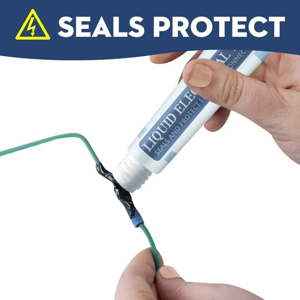 30/50ml Car Liquid Insulating Adhesive Electrical Wire Cable Repair Rubber Coat Fix Fast Drying Repair Liquid Insulation Paste