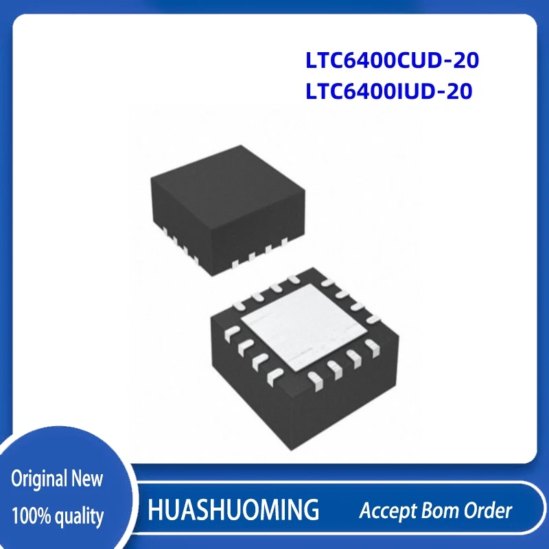 

10Pcs/LoT LTC6400 LTC6400CUD-20 LTC6400CUD LTC6400IUD-20 LTC6400IUD QFN16