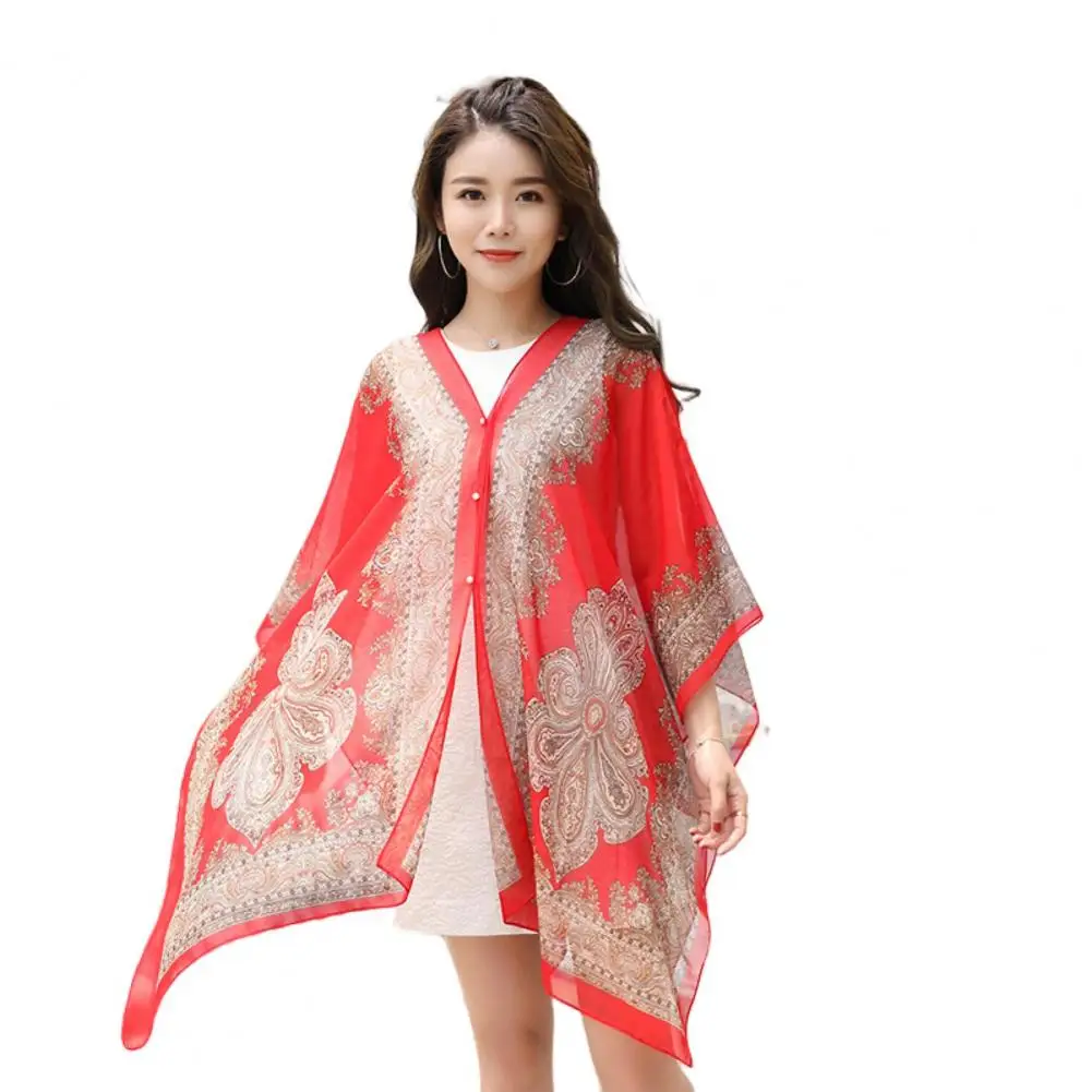 

Women Sunscreen Scarf Shawl Sun Protection Wind-proof Shawl Outdoor Shawl Wrap Female