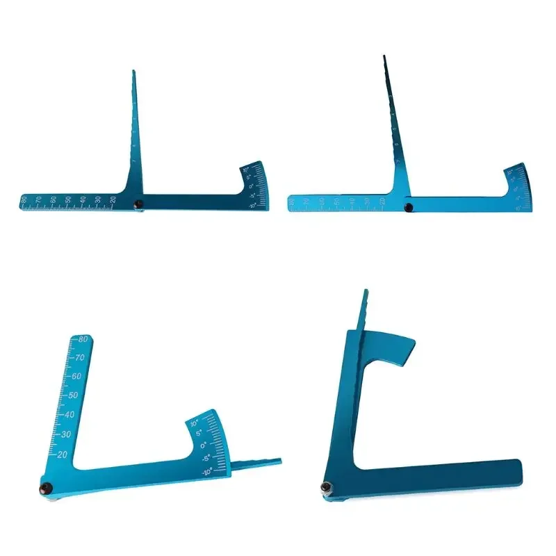 Per RC 1/8 1/10 Car Set Up Tool telaio Sospensione Ruota Camber Ride Altezza Calibro