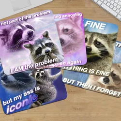 Small Kawaii Mouse Pad Cute Desk Mats Funny Meme Gaming Accessories Mat Gamer Rugs Gamer Mous Carpet Surface for Office Computer
