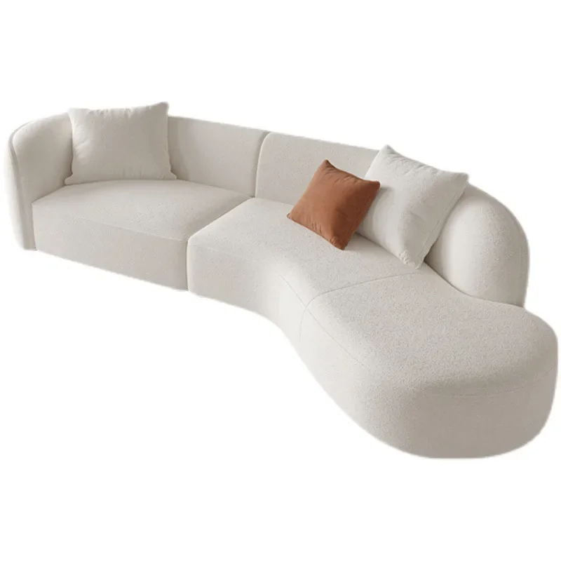 

Household living room curved lazy sand hotel lobby office pick up