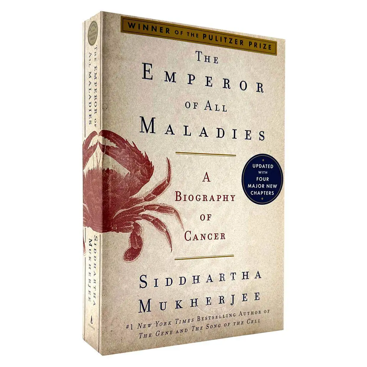 

The Emperor of All Maladies: A Biography of Cancer, Siddhartha Mukherjee, Pulitzer Prize Winner, Medical History