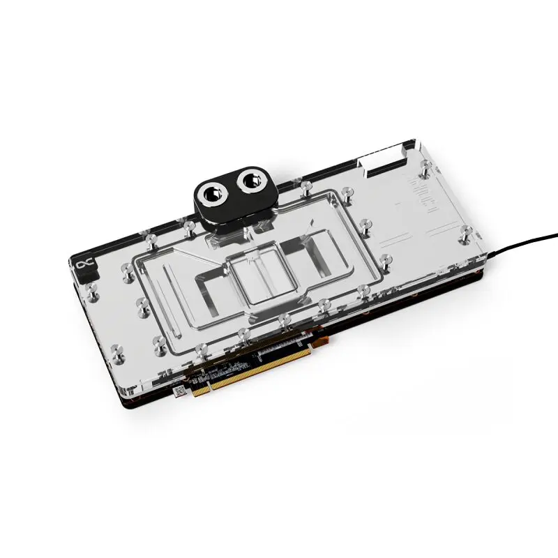 Alphacool's new high-end Core series AMD public RX 7900 XTX graphics card split cold head