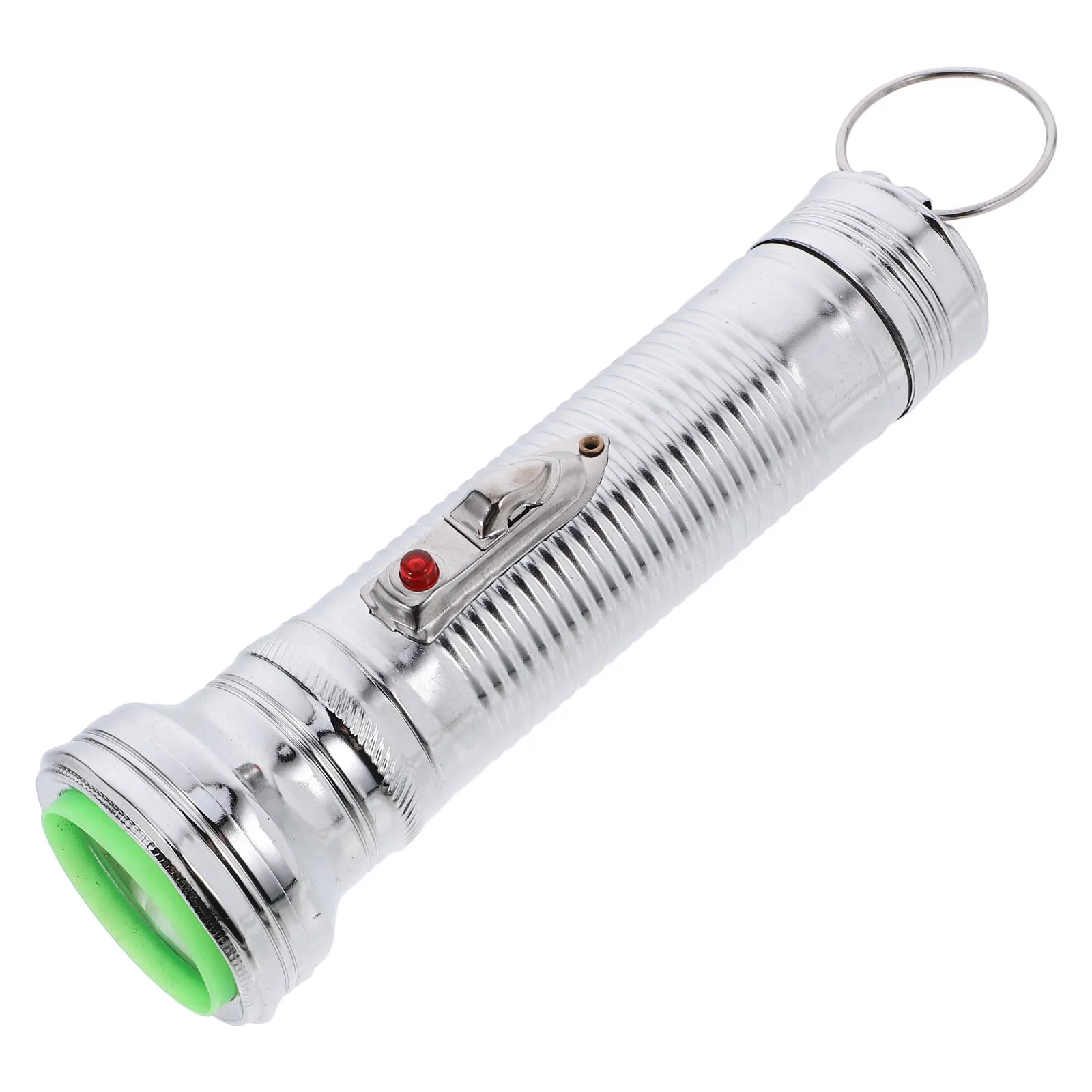 

Classic Metal Flashlight Vintage 80S Hand-Held Torch Powered Portable Camping Light Emergency Lamp Outdoor