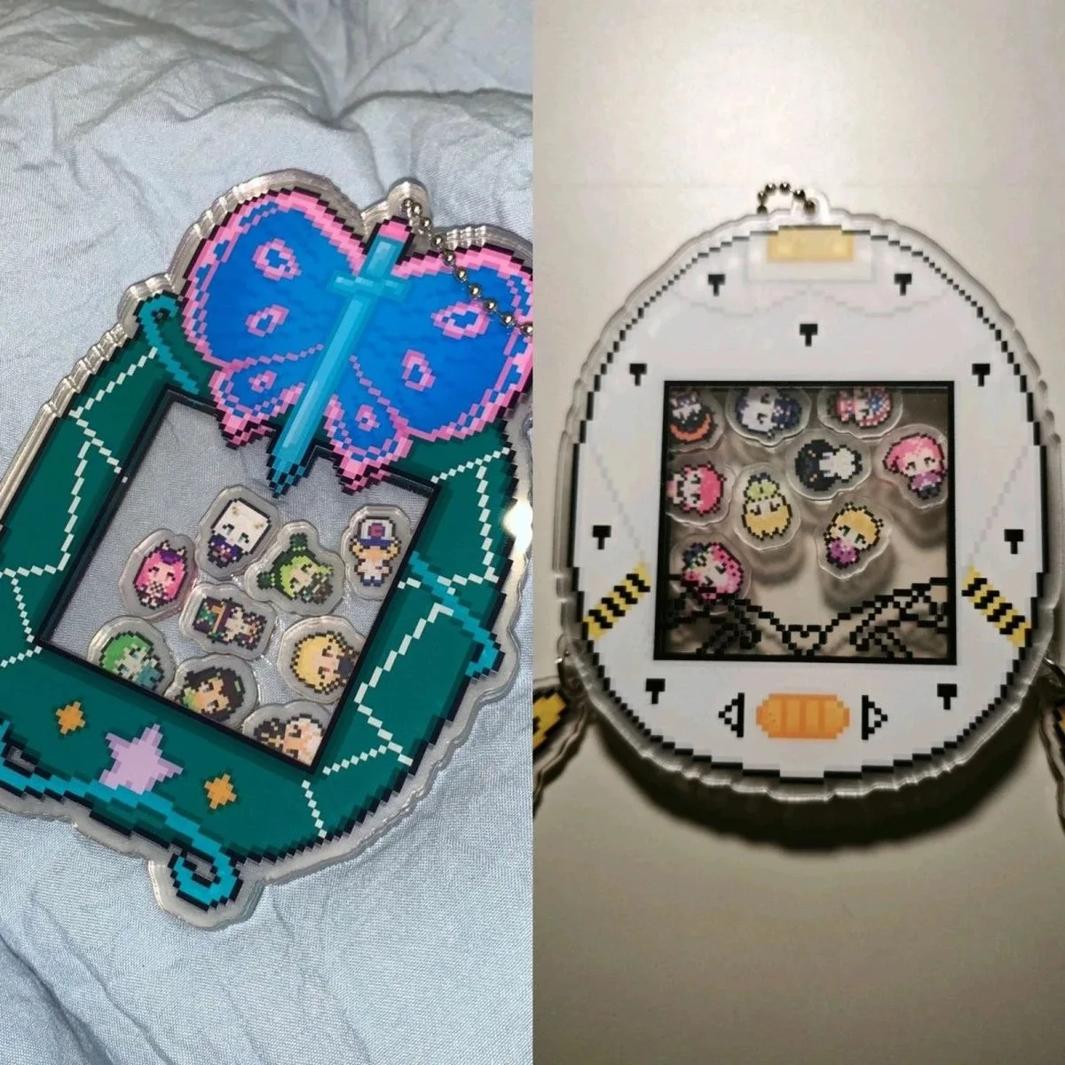 Jojo's Wonderful Adventures Bugarati Empty Stripes Xu Lun Acrylic Shaker Cosplay anime Send Friends Home made Valley