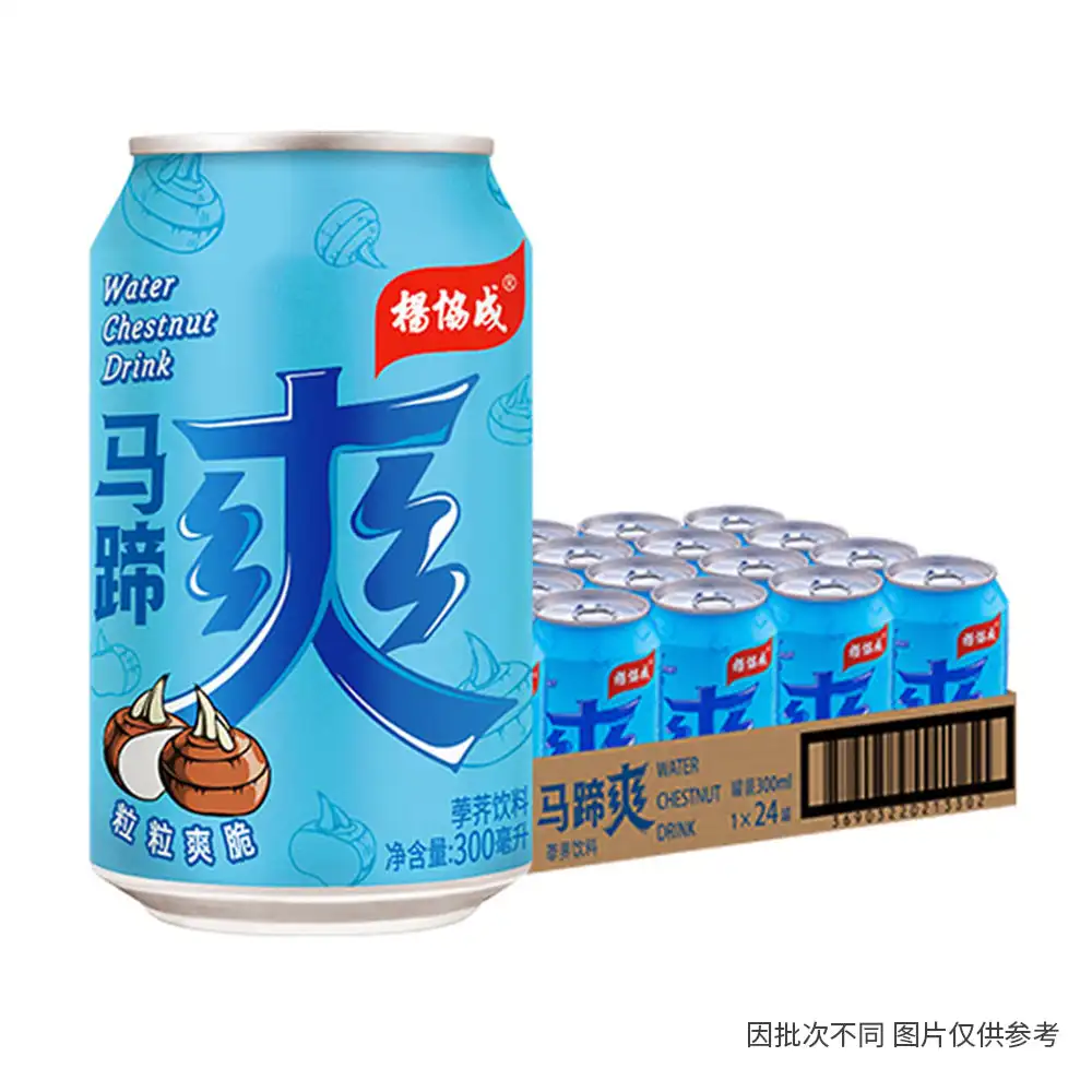 Yeos Water Chestnut Drink - 300ml x 24 lattine