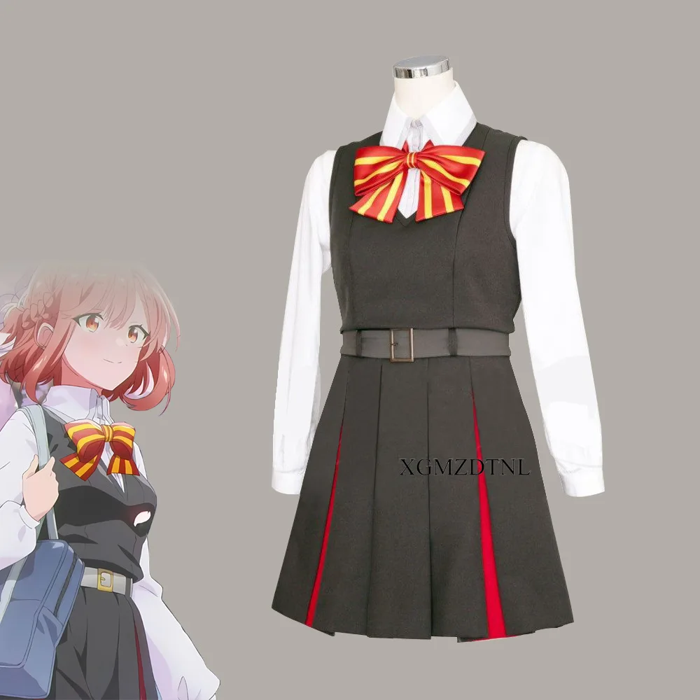 

Anime Whispering You A Love Song Kino Himari Gray JK Uniform Cosplay Costume Sasayaku You Ni Koi O Utau Students Suit 2024 New