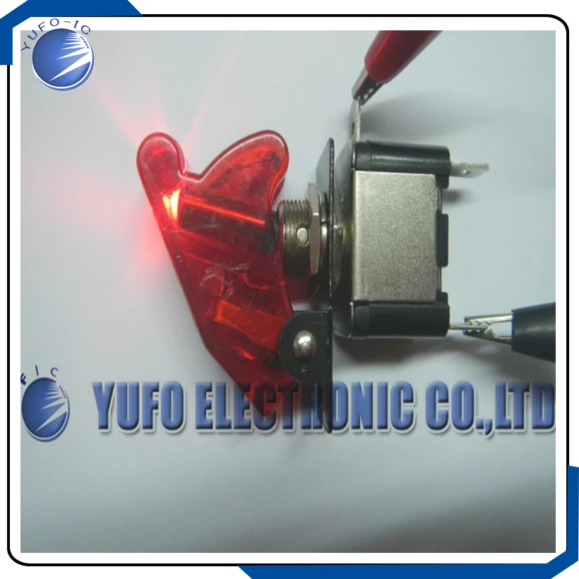 Free Shipping One Lot 2set Race Car Illuminated Toggle Switch R+R