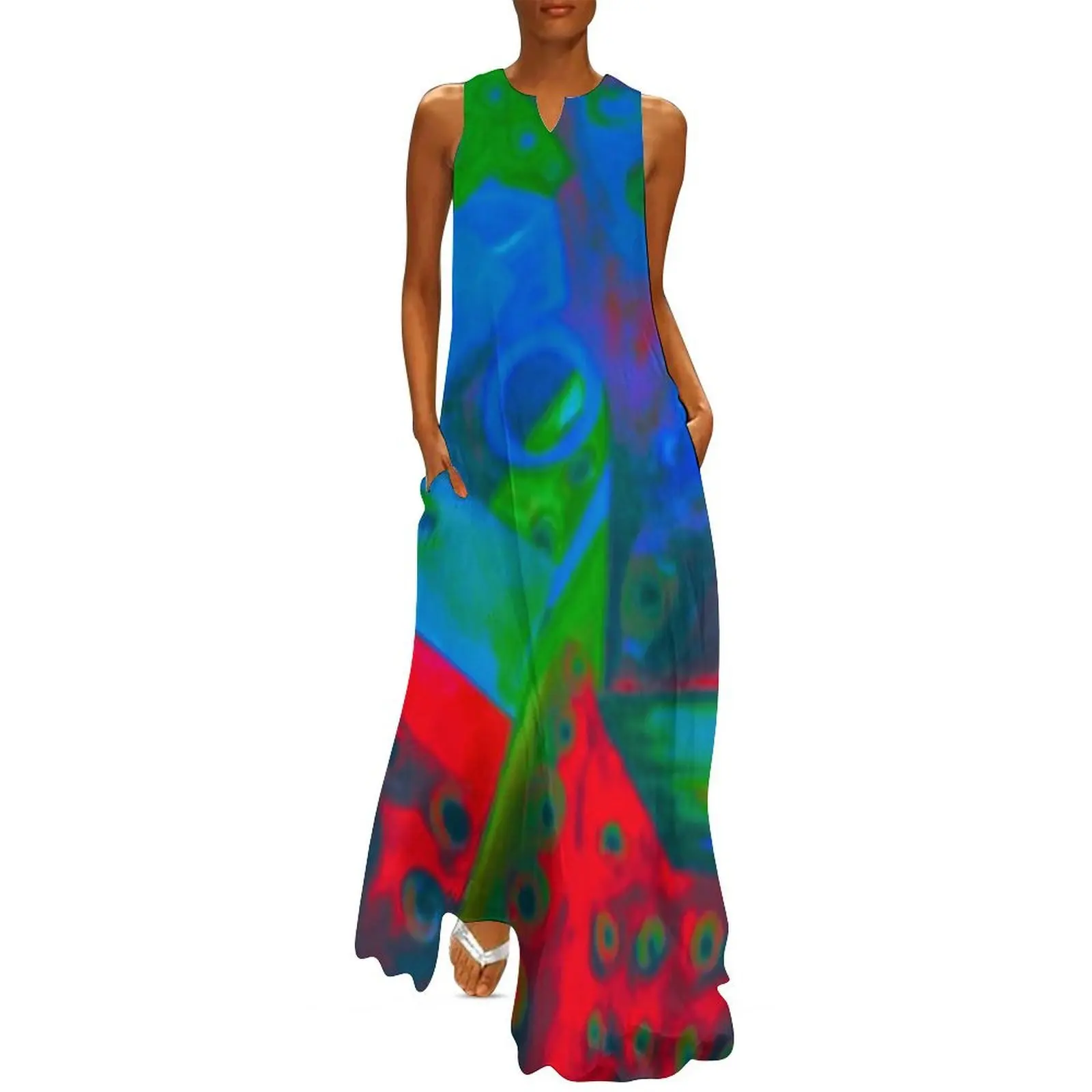 

Abstract depiction of building toys Long Dress elegant women's dresses for wedding Women's summer dress dress summer