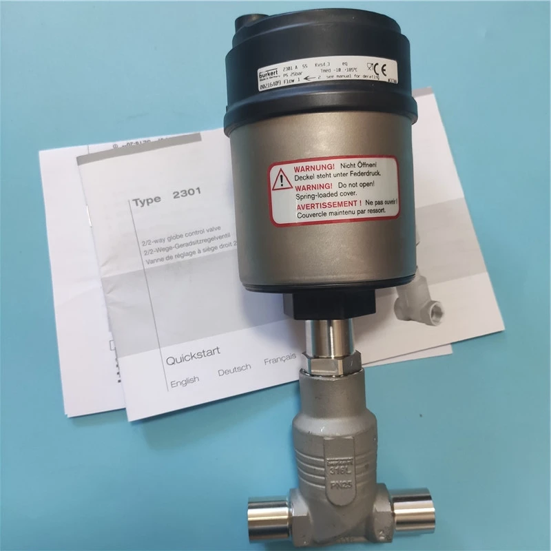 Burkert2301 Proportional Control Valve Bidirectional Valve Baode Stainless Steel Model.