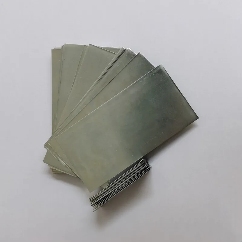 High Pure Zn≥99.995% Zinc sheet thickness 0.02mm - 5mm Zn Metal plate For science laboratory chemical