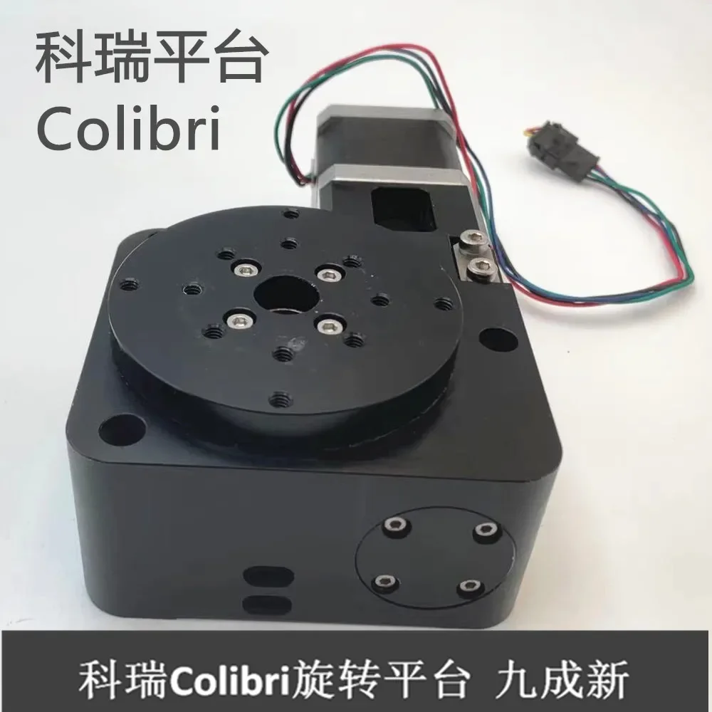 Kerui Electric Rotating Table 360° Rotating Table High-precision R-axis CNC Indexing Plate 42 Stepper Motor 100mm Table