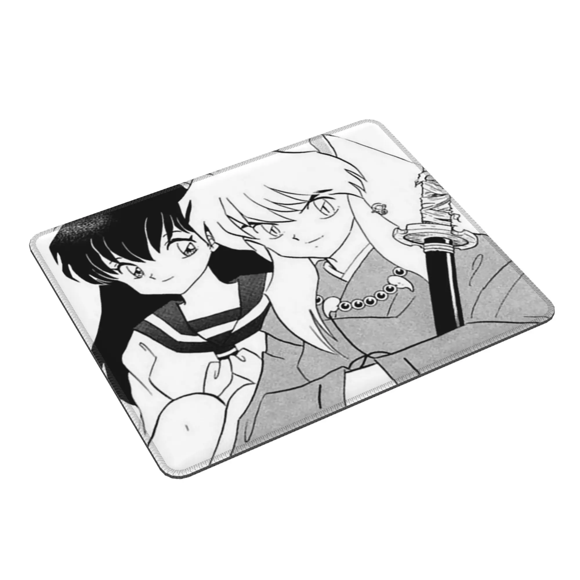 Inuyasha Anime Mouse Pad Computer Keyboard Mouse Mat Gaming PC Laptop Desk Mat Office Table Mats