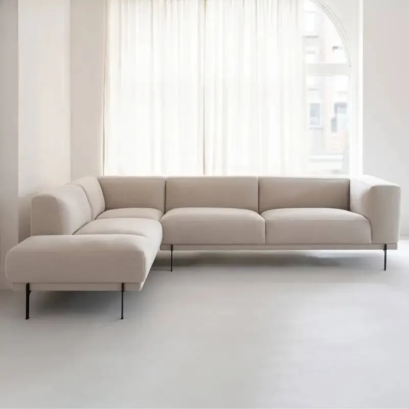 

Европейский индивидуальный элегантный двухместный диван, ленивый современный скандинавский диван-пуфы, роскошный освещенный гибкий диван Soggiorno, мебель для дома