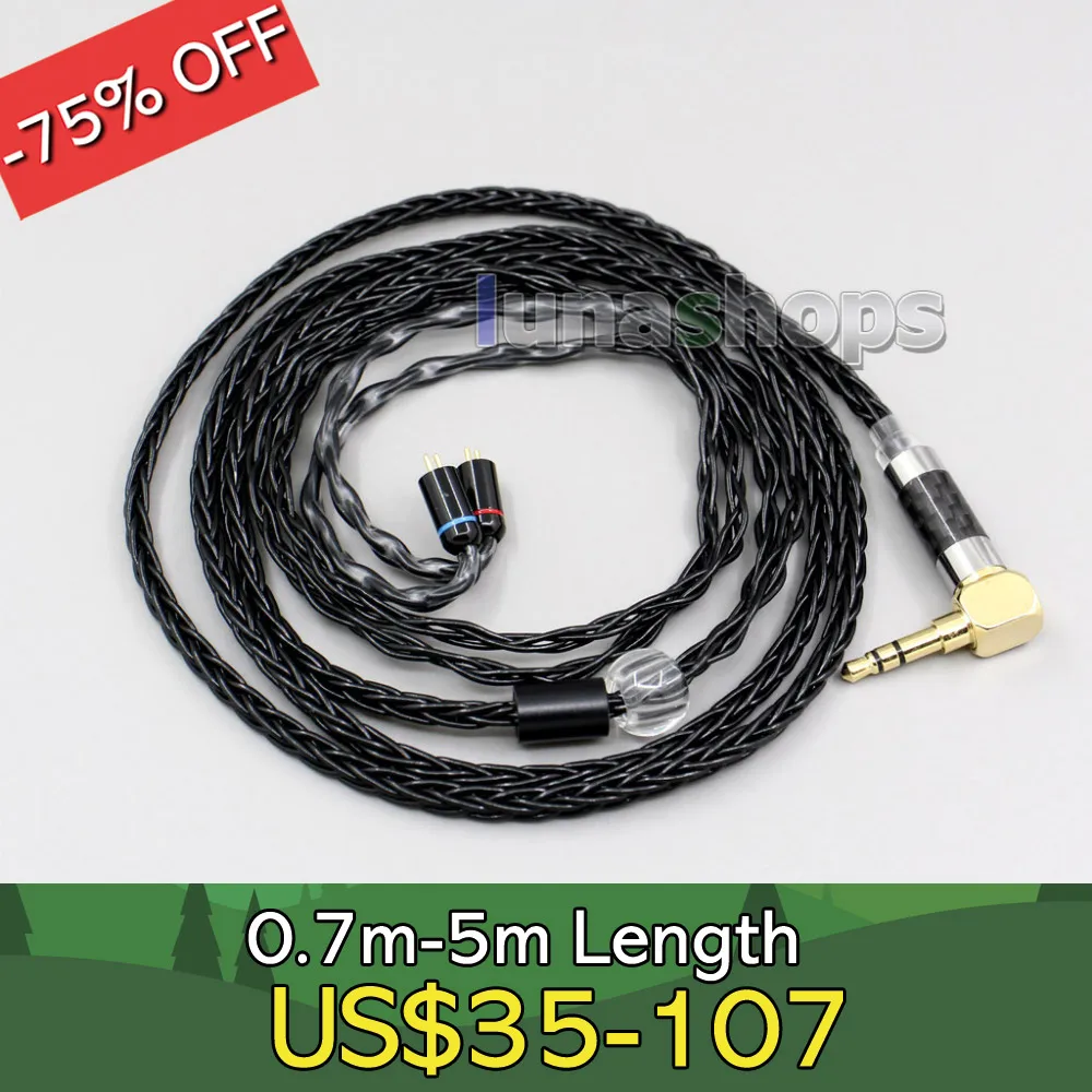 

8 Cores Silver Plated Headphone Cable For JH AUDIO JH 3X PRO JH5 JH7 JH10 JH10X3 PRO JH11 PRO JH13 JH16 vinta LN006359