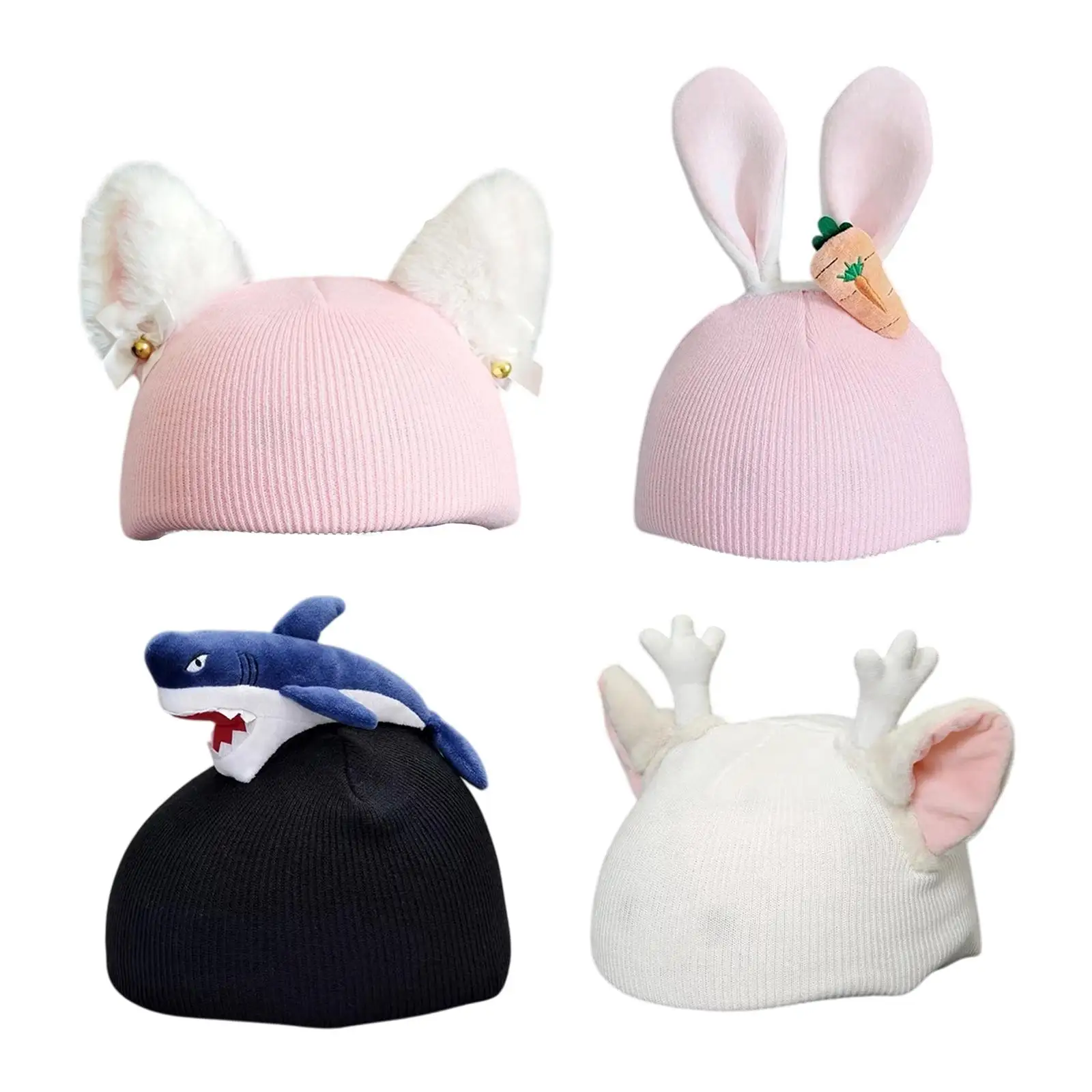 

Ski Helmet Cover Skiing Helmet Accessory Stylish Soft Reliable Portable Multifunction Warm Creative Cartoon Helmet Decoration