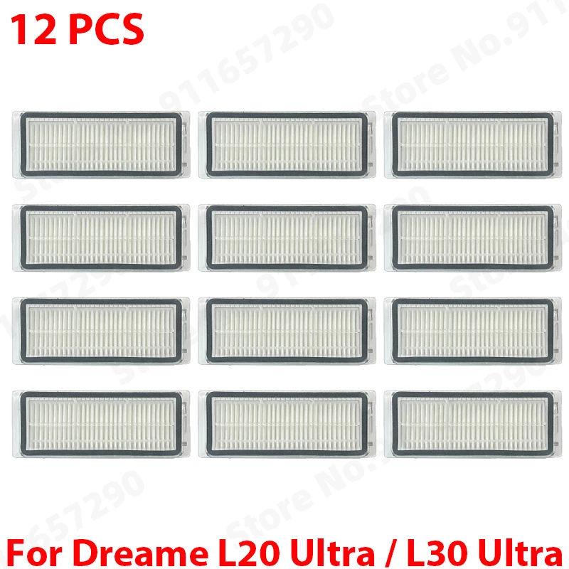 For Dreame L20 Ultra / L30 Ultra Spare Parts Vacuum Cleaner Main Side Brush HEPA Filter Mop Cloths Dust Bag Accessories image 3