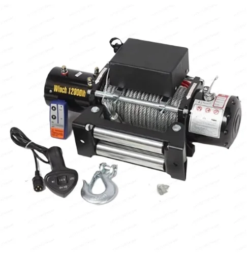 

Электрическая лебедка 12000 фунтов, 24 В, электрическая WiNch, внедорожник, спасательная лебедка, автомобиль для самоспасения, WincH