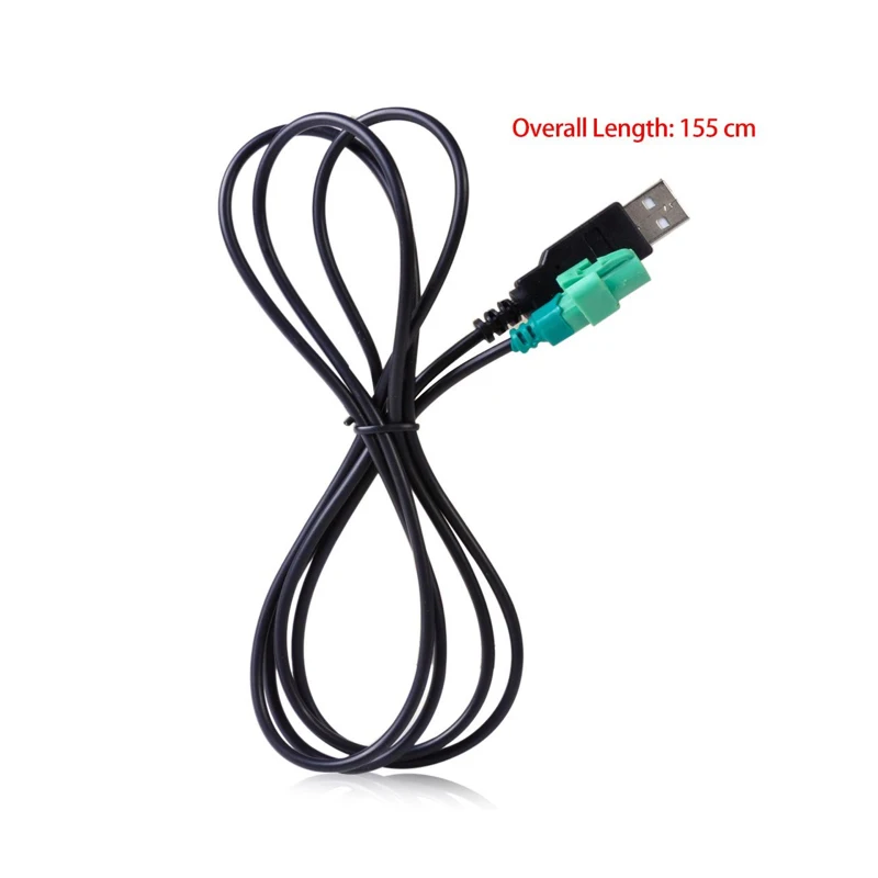 For Volkswagen Bora Sagitar MAGOTAN Touran Octavia U-disk USB Conversion Cable Round 4-pin 1pcs