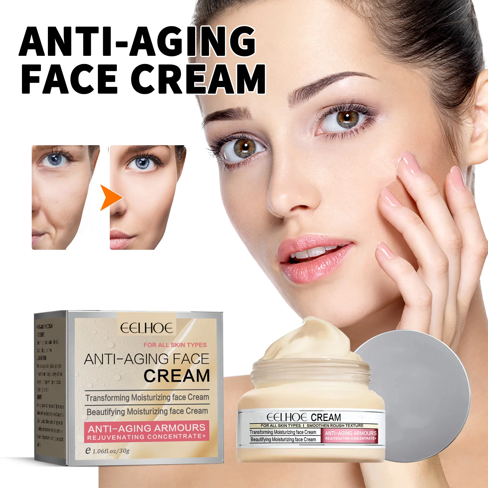 

Firming Cream Moisturizing Skin Fading Wrinkle Firming Facial Collagen Anti-Wrinkle Face Cream Nourishing & Hydrating Dry Skin